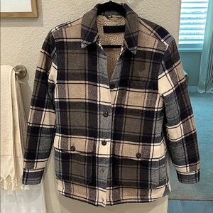 Jenni Kayne Shearling Lined Farmhouse Jacket